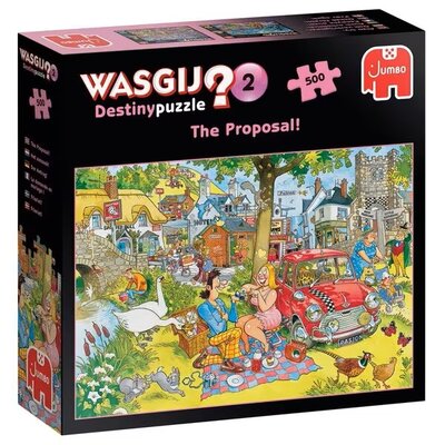 17081 Jumbo Wasgij Puzzel Desteny2l The proposal! 500 stukjes