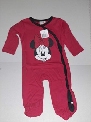 40814 Disney Minnie Mouse Slaappak Rood Maat 62-68