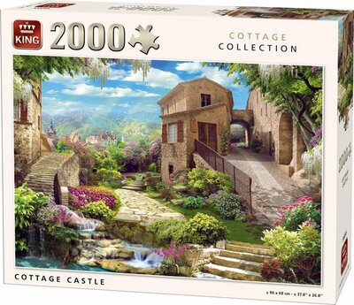 56055 King Puzzel Cottage Castle 2000 stukjes  