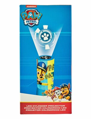 36845 Paw Patrol Cilindervormige Led Projectorlamp ''Here To Rescue'' 