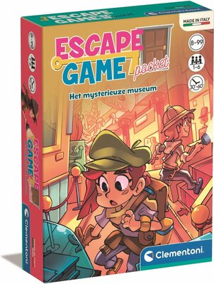 60738 Clementoni Bordspel  Escape Game  Het Mysterieuze Museum