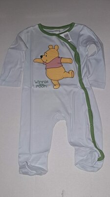 40913 Disney Winnie de Pooh Slaappak Grijs Maat 74-80