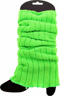 71065 Party Beenwarmers Fluoriserend Groen