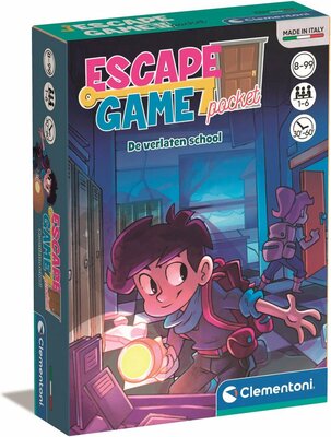 60745 Clementoni Bordspel Escape Game De Verlaten School 