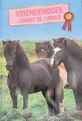 22234 Vriendenboekje Paarden