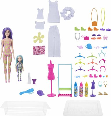 07554 Barbie Color Reveal Tie Dye Maker