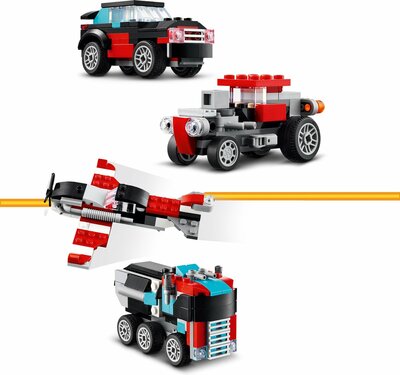 31146 LEGO Creator 3in1 Truck met helikopter