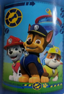 35294 Paw Patrol Fleecedeken 100x150cm  Blauw/groen