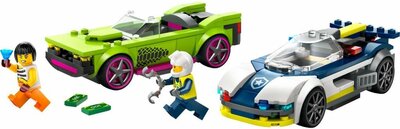 60415 LEGO City Politiewagen en snelle autoachtervolging