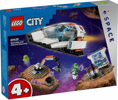 60429 LEGO City Ruimteschip en Ontdekking van Asteroïde