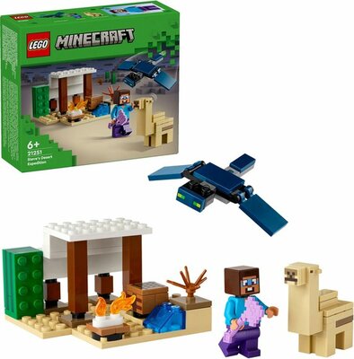 21251 LEGO Minecraft Steve's woestijnexpeditie
