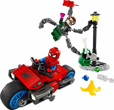 75275 LEGO Marvel Motorachtervolging: Spider-Man vs. Doc Ock