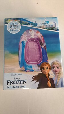 96117 Disney Frozen Opblaasbaar Boot 100 cm 