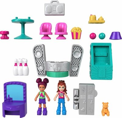 09442 Polly Pocket Dubbele compacts Discofeestje