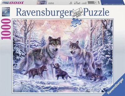 191468 Ravensburger Puzzel Arctische Wolven 1000 stukjes