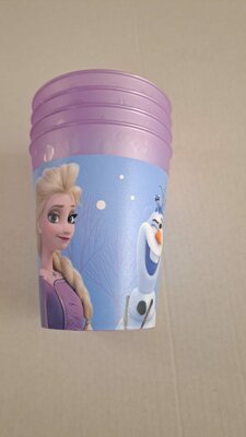 67775 Frozen Bekers Herbruikbaar 4 Stuks Paars