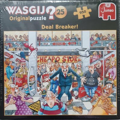 18149 Jumbo Puzzel Wasgij Original25 Deal Breaker! 950 stukjes