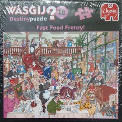 18170 Jumbo Puzzel Wasgij Destiny18 Fast Food Frenzy! 950 stukjes