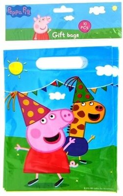 55240 Peppa Pig Feestzakjes Slingers 10 stuks