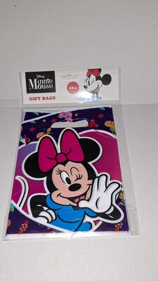 55226 Disney Minnie Mouse Feestzakjes 10 stuks