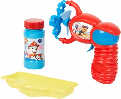 52939 Bellenblaaspistool  Paw Patrol Rood / Blauw  Bubble Flurry