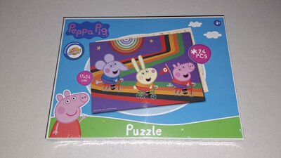 52751 Peppa Pig Puzzel Fiets 24 Stukjes 3+