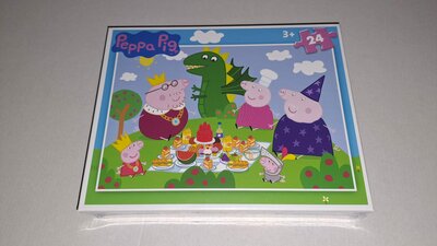 13902 Peppa Pig Picknick Puzzel 24 Stukjes 3+