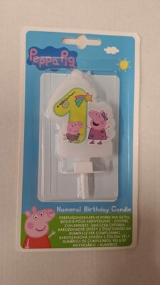 54270 Peppa Pig Verjaardagskaarsje 1