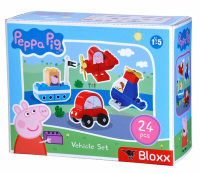 71623 BIG Bloxx Peppa Pig Voertuigen Set