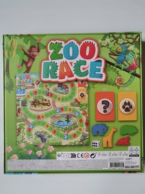 01705 Zoo Race Bordspel