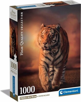 04047 Clementoni Puzzel Tiger 1000 Stukjes