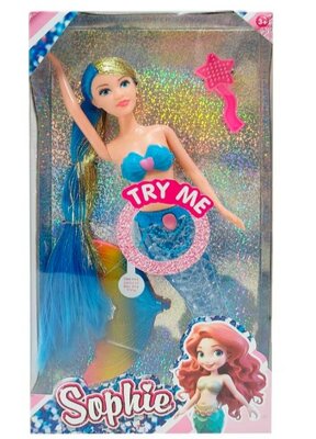 78456 Zeemeerminpop Sophie Blauw