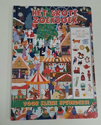 53603 Het grote zoekboek voor kleine speurders! Kerstmarkt