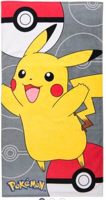 57734 Pokemon Strandlaken Pikachu 70 x 140 cm
