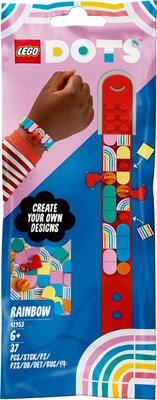 41953 LEGO DOTS Regenboog armband met bedeltjes