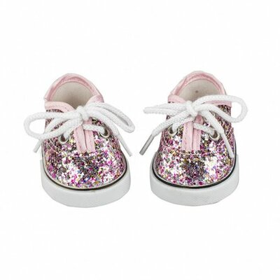 90803 I'm a Girly Accessory Roségouden Glittersneakers