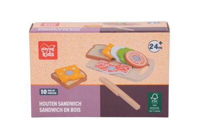 94494 Playing Kids Houten Sandwich
