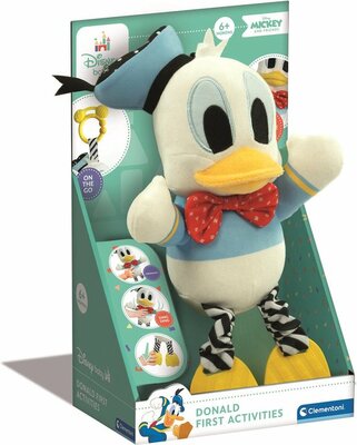 79213 Baby Clementoni Donald Duck  Knuffel met Geluiden  Rammelaar
