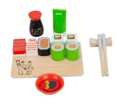 03424 Playing Kids Houten Sushiset