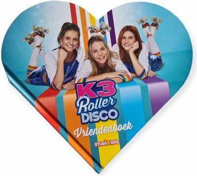 73691 K3 Roller Disco Vriendenboek