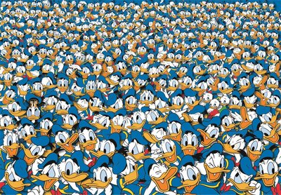 97990 Clementoni Puzzel Donald Duck Impossible 1000 stukjes