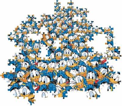 97990 Clementoni Puzzel Donald Duck Impossible 1000 stukjes
