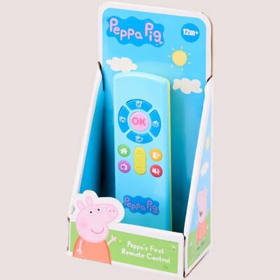 27200 Peppa’s Pig First Remote Control- afstandsbediening Blauw- 12m+