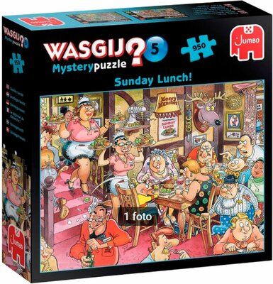 01855 Wasgij Mystery puzzel 5 Sunday Lunch! 950 stukjes