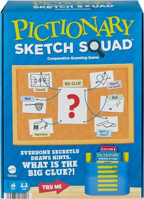 99099 Pictionary Sketch Squad  Bordspel