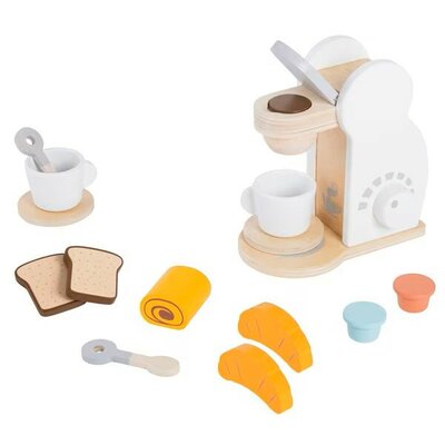 03370 Playing Kids Houten Koffiemachine