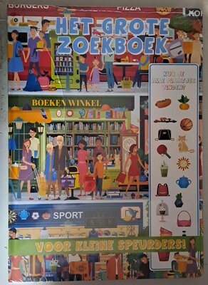 82474 Het grote zoekboek voor kleine speurders! Winkelstraat