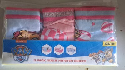 58352 Paw Patrol Skye Hipster Maat 122-128 3 stuks   