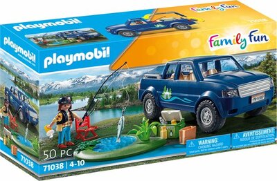 71038 PLAYMOBIL Family Fun Vissen met Pick up