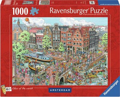 002963 Ravensburger Puzzel Fleroux Amsterdam 1000 stukjes